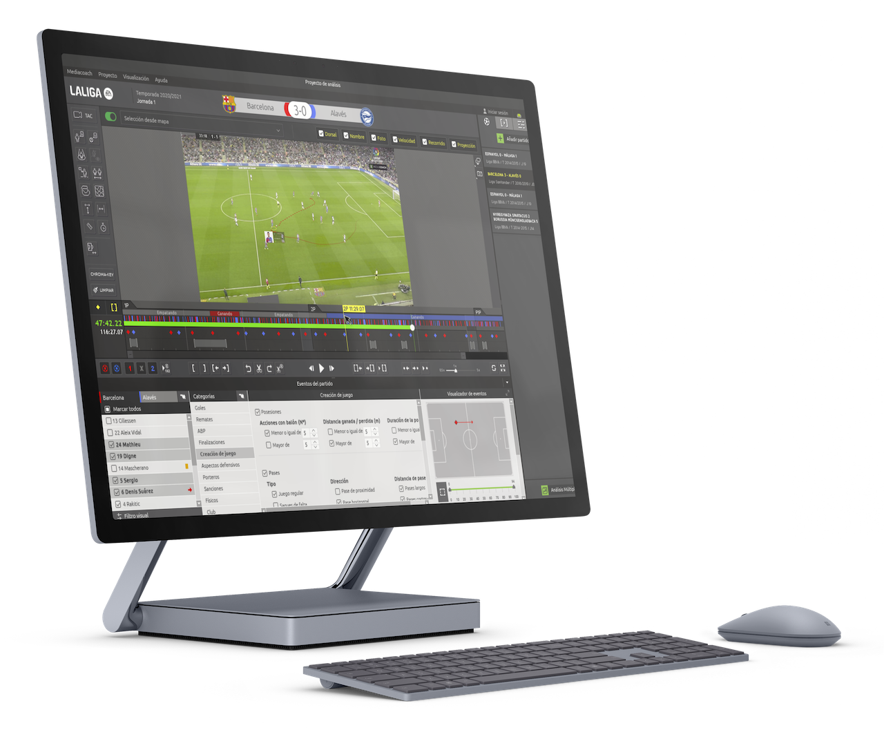 Performance Desktop Mockup